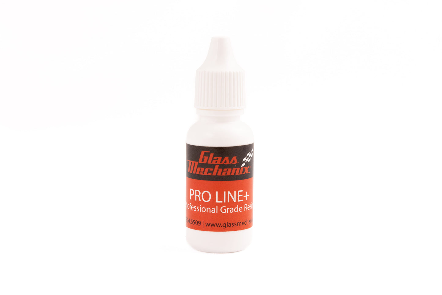 Glass Mechanix Pro Line professional grade windshield repair resin bottle