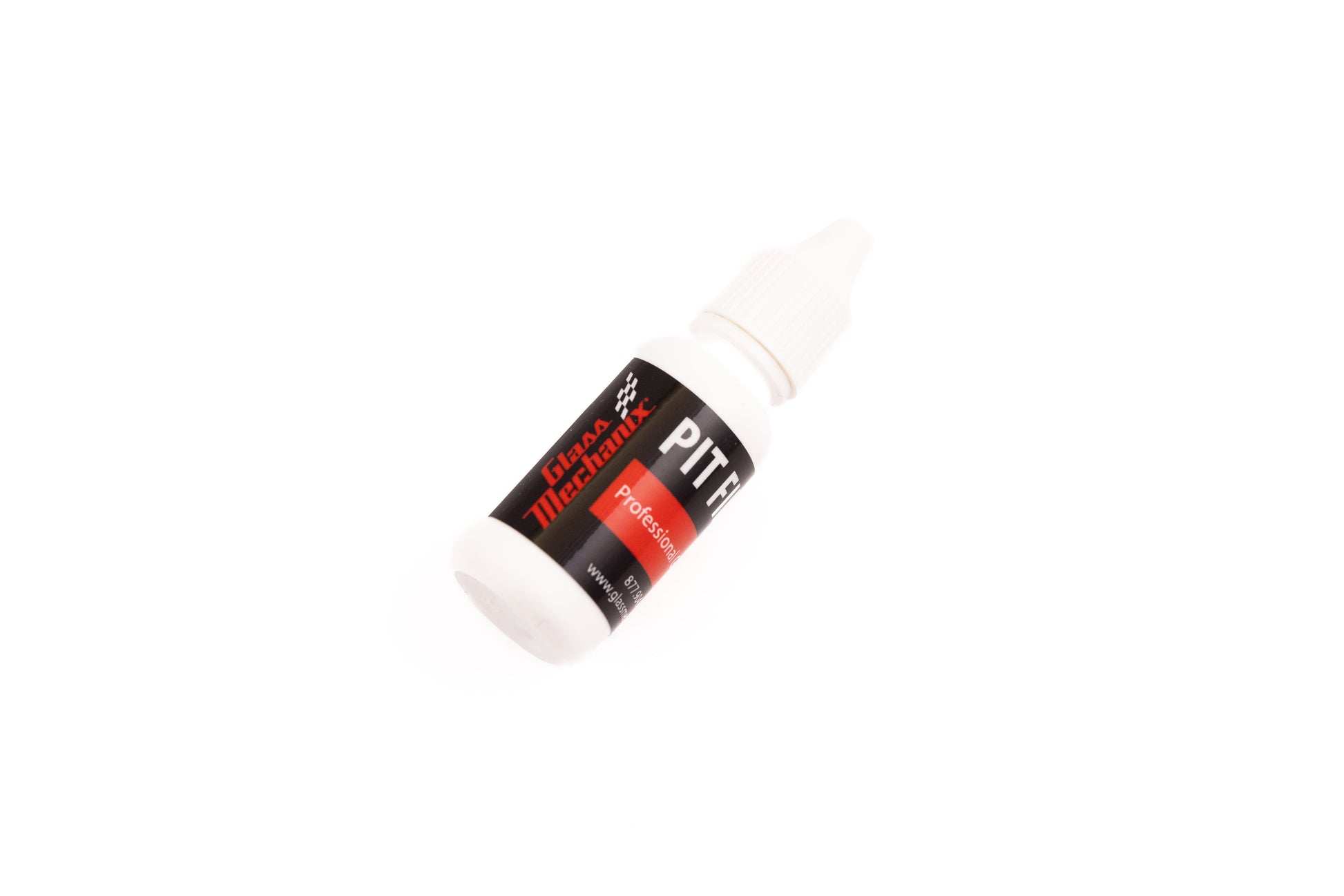 Glass Mechanix Pit Filler professional grade windshield repair resin bottle