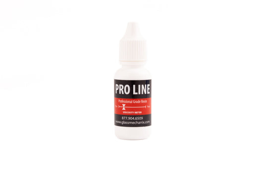 Glass Mechanix Pro Line professional grade windshield repair resin bottle