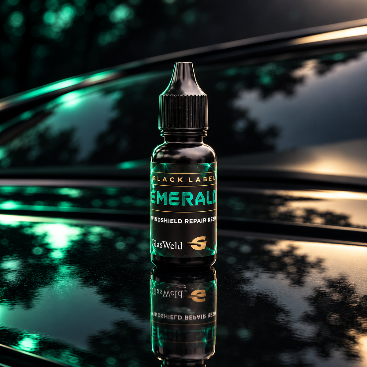 Glass Mechanix Premium Black Label Resins — ONYX | EMERALD